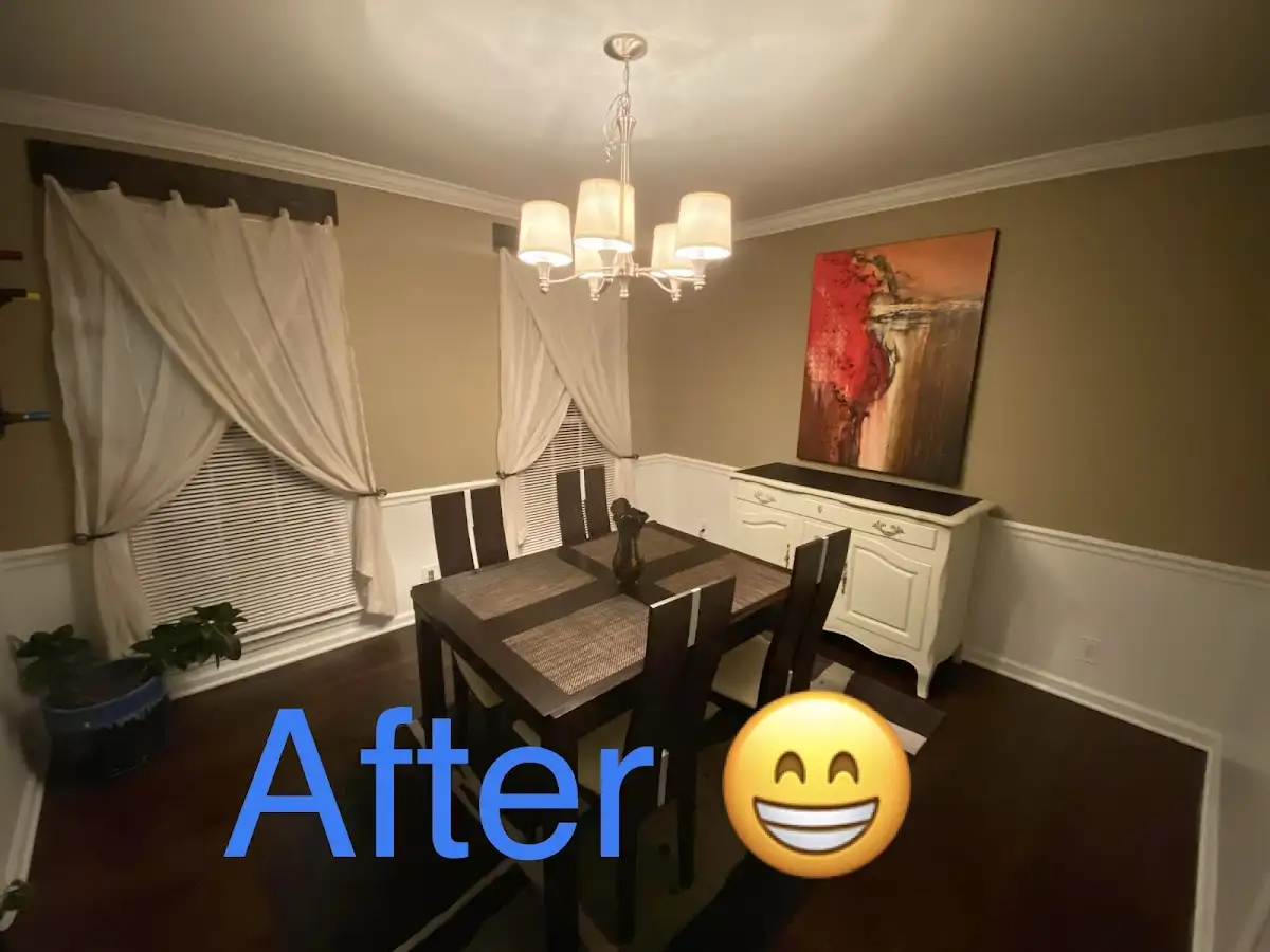 Professional dining room restoration after water damage in Lampasas
